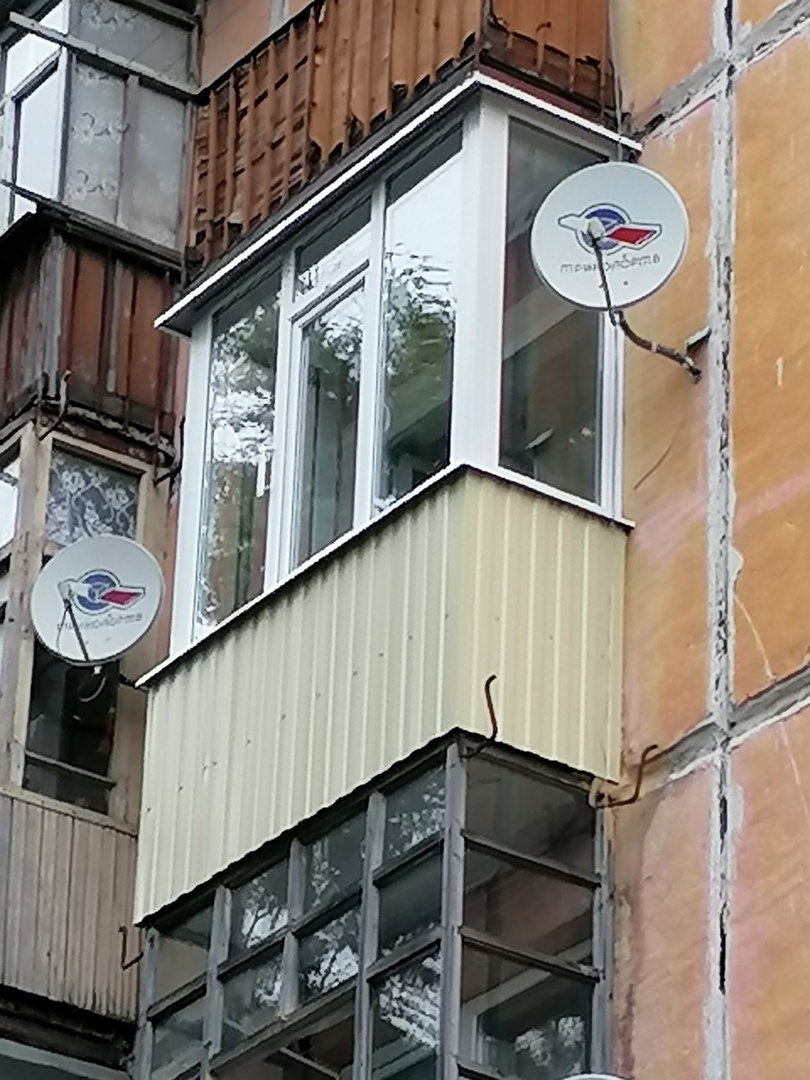 Остекление балкона пластиковые окна г. Архангельск ул. Лахтинское шоссе, д.20